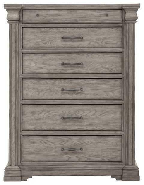 Pulaski Furniture Bedroom Madison Ridge 6-Drawer Chest, Heritage Taupe ... with regard to The Practical Benefits of Choosing Heritage Taupe Bedroom Storage