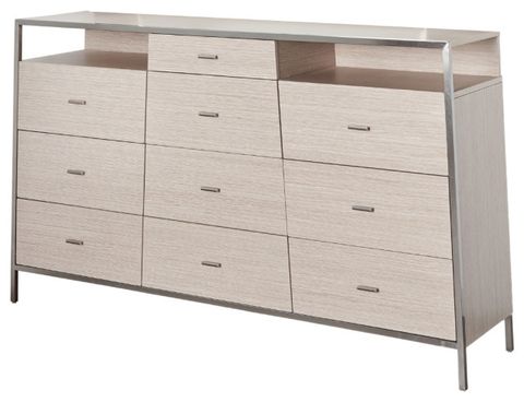 Silverlake Village Dresser, Washed Oak - Transitional - Dressers - By ... intended for How Washed Oak Finishing Enhances the Beauty of Silverlake Village Furniture