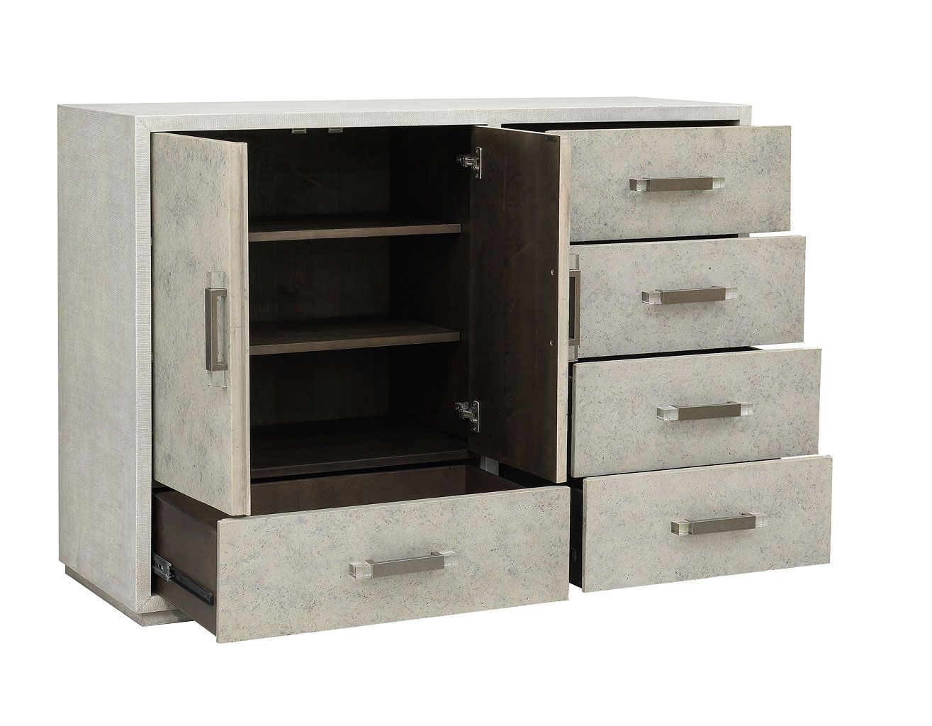 How to Choose the Right Stone-Textured 5 Drawer Accent Cabinet for Your Space