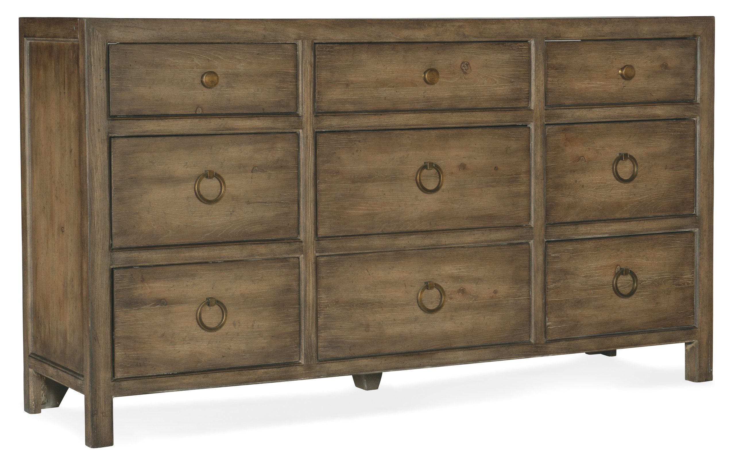 Sundance Nine-Drawer Dresser - Transitional - Dressers - By Hedgeapple ... pertaining to Sundance Nine-Drawer Dresser