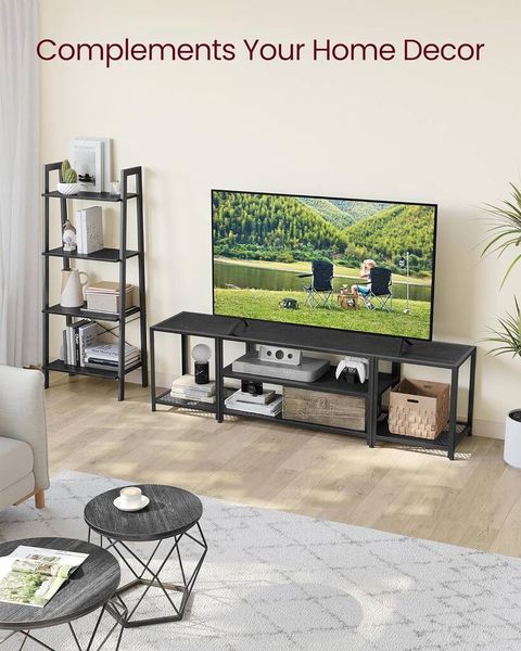 Three Tier Tv Cabinet Industrial Style Television Stand By Momentum pertaining to Building Blocks of Style: Modular TV Stands That Define Contemporary Spaces
