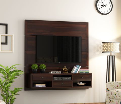 Tv Stands With Wall Mount intended for Exploring the Durability and Aesthetic Benefits of Walnut Finish TV Stands
