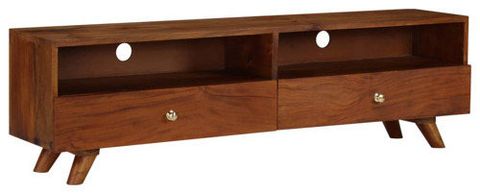 Vidaxl Tv Stand Tv Unit Sideboard Tv Console Cabinet Solid Reclaimed ... with Vidaxl Tv Stand Tv Console Sideboard Tv Console Media Unit Solid Mahogany Wood