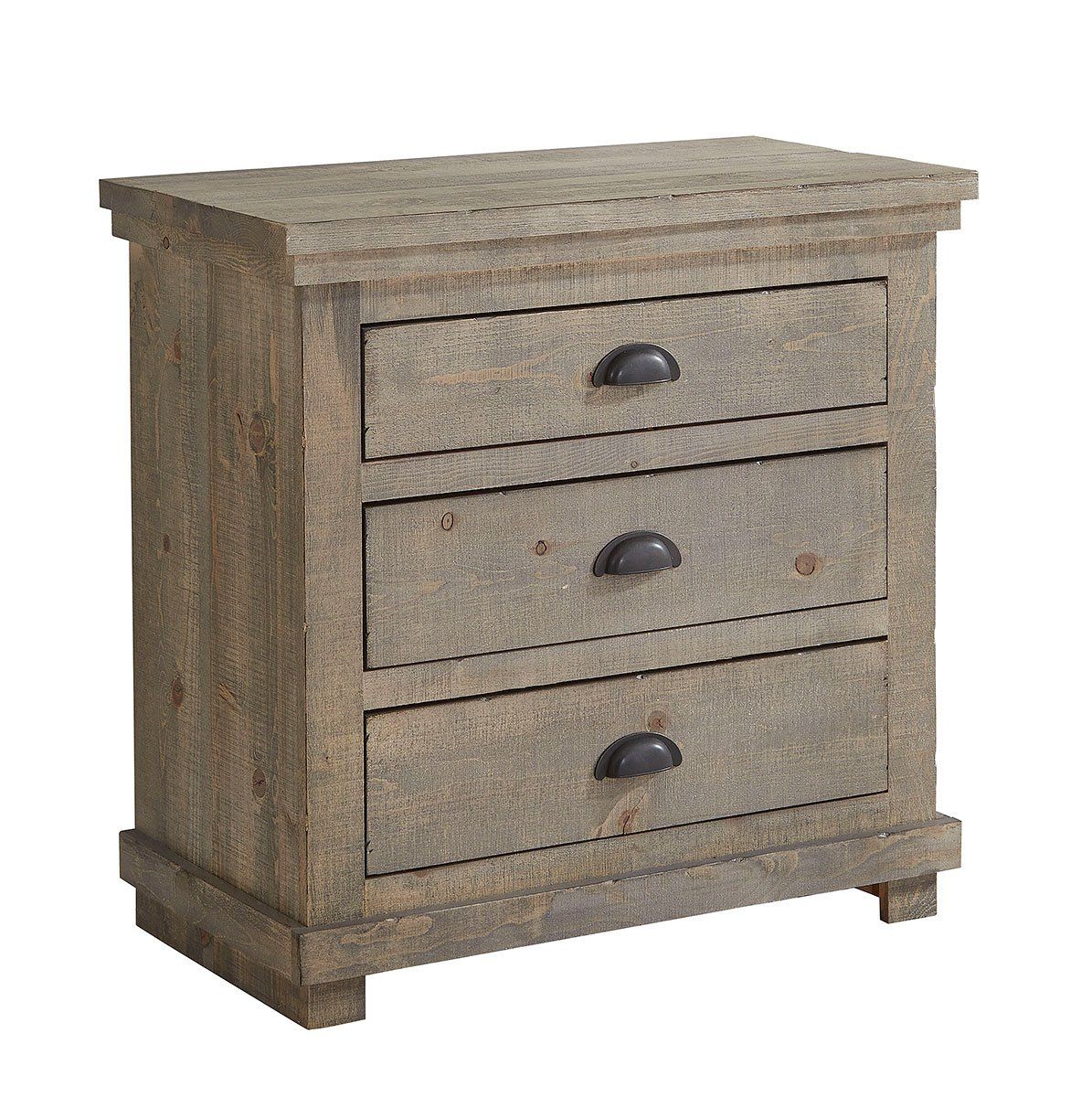 Willow Slat Bed (Weathered Grey) Progressive Furniture, 1 Reviews ... throughout Maximizing Storage with a 58 X 16 X 37 Weathered Gray Dresser