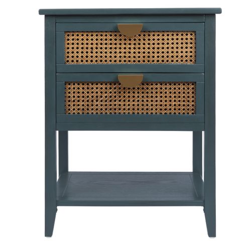 2-Drawer Side Table With Storage Shelf, Traditional End Table, Narrow ... within Understanding the Design Philosophy Behind Chinese Minimalist Furniture