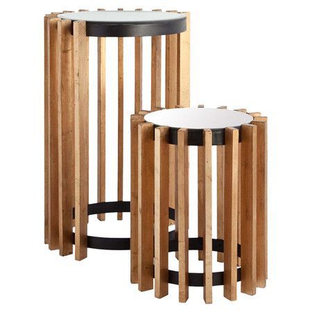 2-Piece Leighton Nesting Table Set | Mod Furniture, Florida Decor, Decor regarding Building lasting connections through quality wooden furnishings