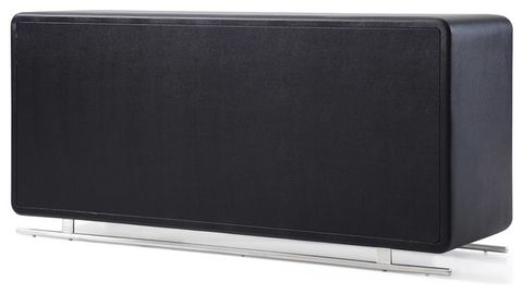 53” Modern Vetro Accent Chest Black Leatherette Finish Stainless Steel ... with regard to Understanding the Appeal of White Leatherette Finishes in Modern Furniture