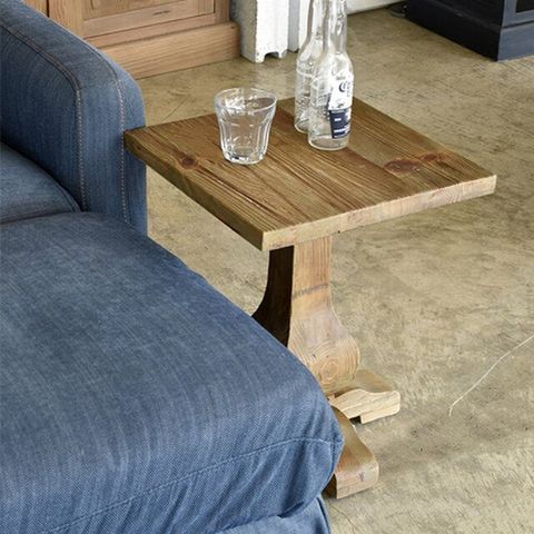 Ageing Pine Wood Side Table 40 pertaining to How pine wood maintains its charm across indoor and outdoor environments