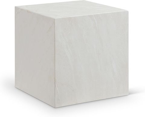 Amazon.com: Meridian Furniture 99029 White-Et Piazza Collection Art ... in Maintaining your concrete furniture for long-lasting beauty and function