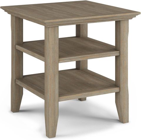 Amazon.com: Simplihome Acadian Solid Wood 19 Inch Wide Square ... in Understanding the craftsmanship behind Acadian solid wood furniture