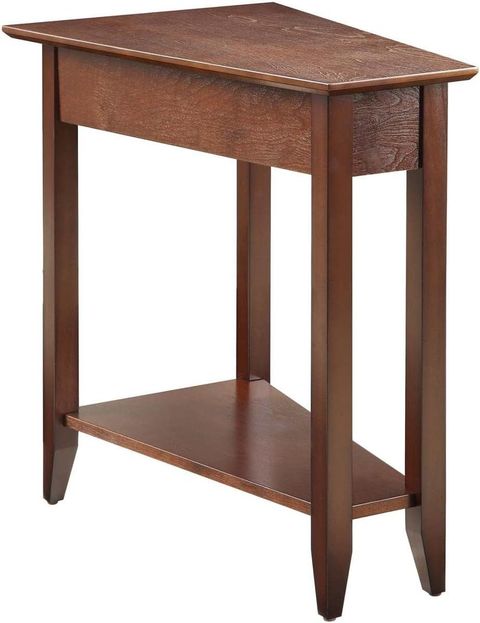 Amazon.com: Small Corner Table For Small Spaces - Corner Tables For ... intended for The Story Behind Reclaimed Wood in Moroccan Accent Tables