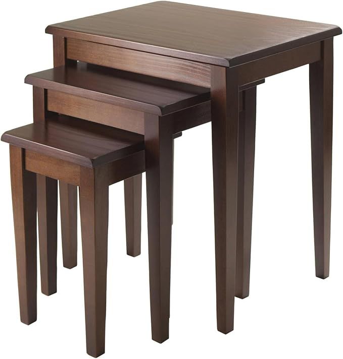 Amazon.com: Winsome Wood Regalia Accent Table, Walnut : Everything Else within Woodworking techniques used in creating quality tables
