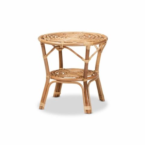 Baxton Studio Cariel Modern Bohemian Natural Brown Rattan Coffee Table ... pertaining to Craftsmanship and Sustainability in Modern Rattan Furniture Making