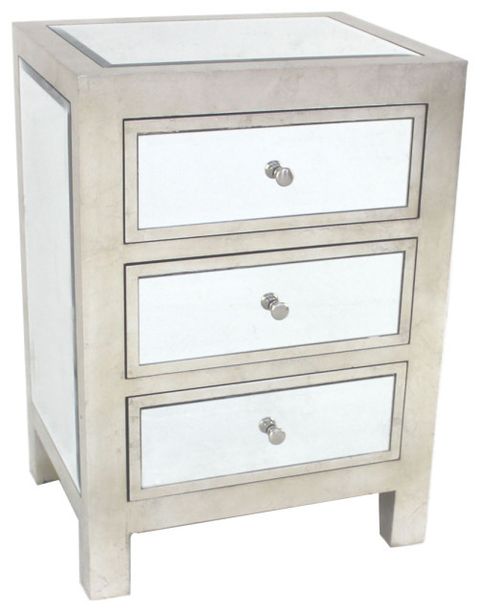 Benzara Bm204712 Contemporary Style Wooden End Table With Three Drawers ... in Creating Visual Balance with Geometric Table Designs