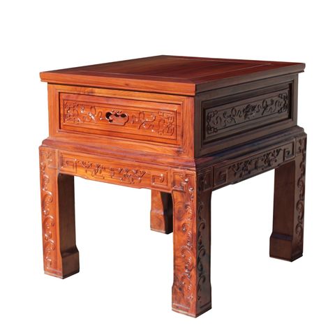 Chinese Oriental Huali Rosewood Flower Motif Tea Table Stand Cs4594 | Ebay for Why Most Chinese Rosewood Furniture Advice Is Outdated (And What Works in 2024)