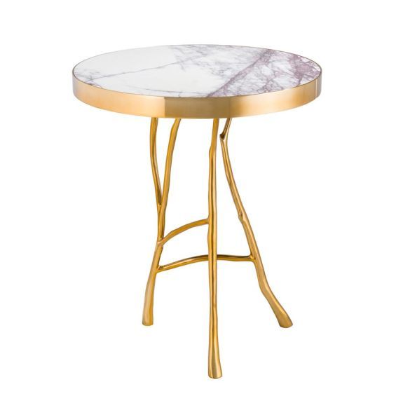 Eichholtz Pompano Side Table | Eichholtz | Sweetpea &amp; Willow with regard to The Cultural Significance of Black Marble in Italian Design Tradition