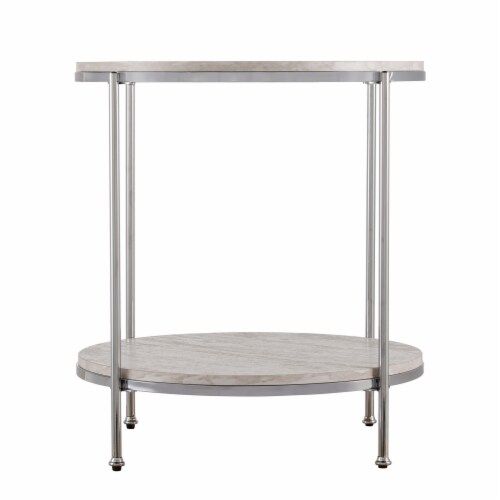 Popular Trends in 24 Chrome Manufactured Wood and Iron Rectangular End Table Styles Today