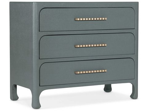 Hooker Furniture Serenity 3-Drawers White Accent Chest | Hoo63508500103 with regard to Hooker Furniture 6350-85001 Serenity 38"W 3 Drawer Wood Accent - Cream