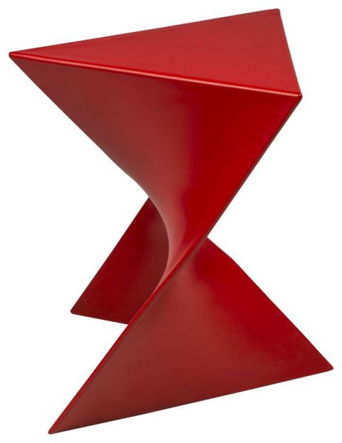 Leisuremod Randolph Modern Side Table Rs17R - Contemporary - Side ... inside Leisuremod Randolph Modern Triangle Accent Side End Table, Orange, Set Of 4