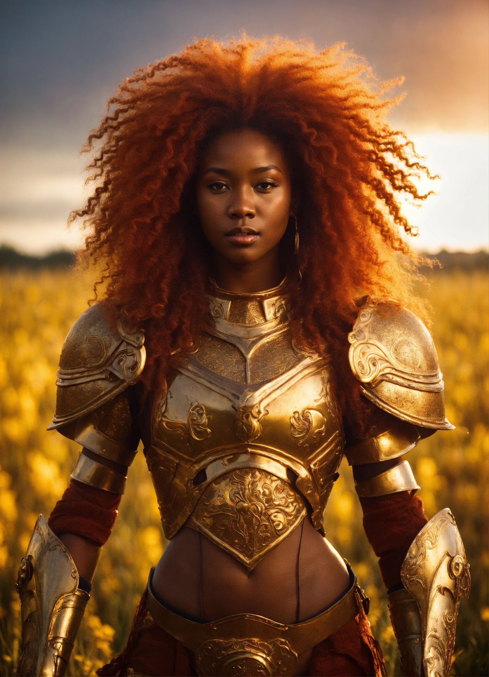 Lexica - Pretty Human Looking Alien With Very Dark Orange Skin, Huge ... with regard to Chinese Round Wooden Stand Base Dark Brown Reddish, 6 1/4&quot;