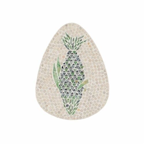 Linon Remy Metal Fish Capiz C Accent Table In Gold, 1 - Kroger for Linon Paola Capiz Shell Fish Mosaic Iron C-Frame Accent Table In Gold/Cream