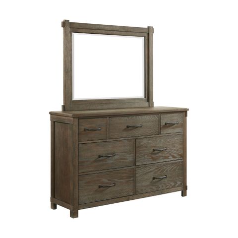 Picket House Furnishings Jack 7-Drawer Dresser With Mirror Set ... intended for The art of balancing functionality and aesthetics with picket house furniture