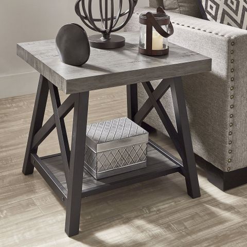 Rustic Gray Side Table pertaining to Beyond the Basics: How Expandable Tables Transform Living Spaces