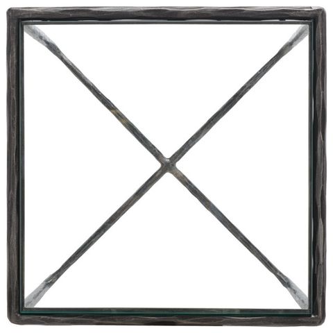 Safavieh Couture Jessa Forged Metal Square End Table, #N/A ... inside Safavieh Couture Jessa Forged Metal Square End Table, Brass