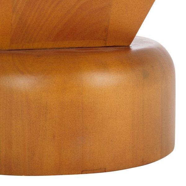 Sfv1324B - Safavieh for Safavieh Couture Audriella Round Wood Accent Table, Black