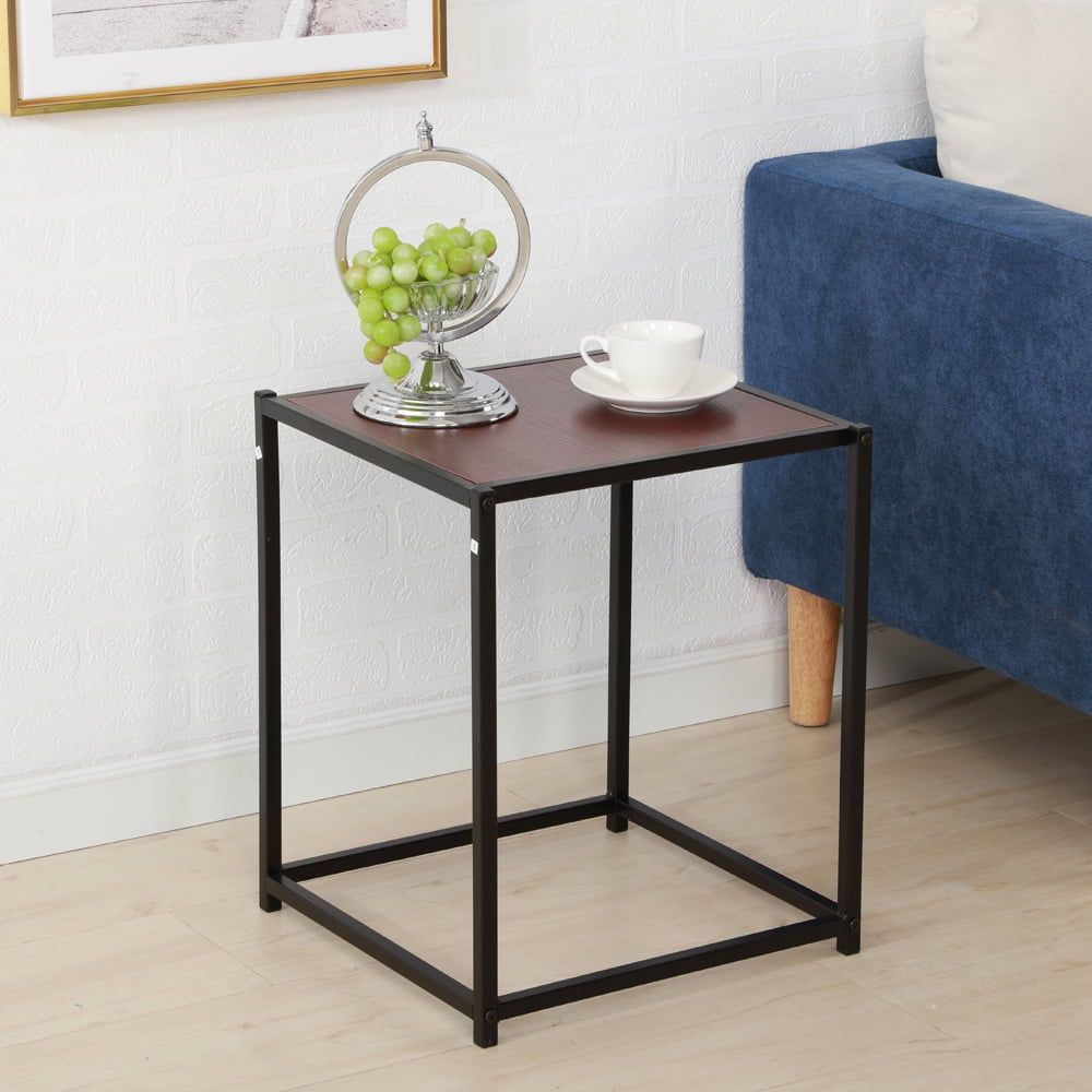 Ubesgoo Square Side End Table Night Stand Coffee Table - Walmart.com for Espresso Wood Finishes Elevating Your Living Space with Timeless Coffee Table Options