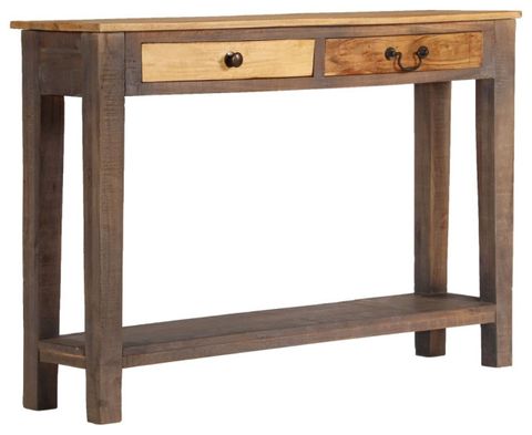 Vidaxl Console Table Vintage Entryway Table Side Table With Storage ... with regard to Vidaxl Console Table Entryway Table Living Room Side Table Solid Wood Acacia
