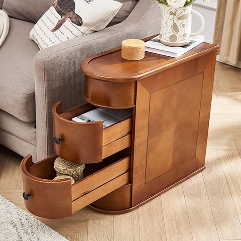 Wood Side Tables - Bed Bath & Beyond for Maximizing space efficiency with versatile wooden console table designs